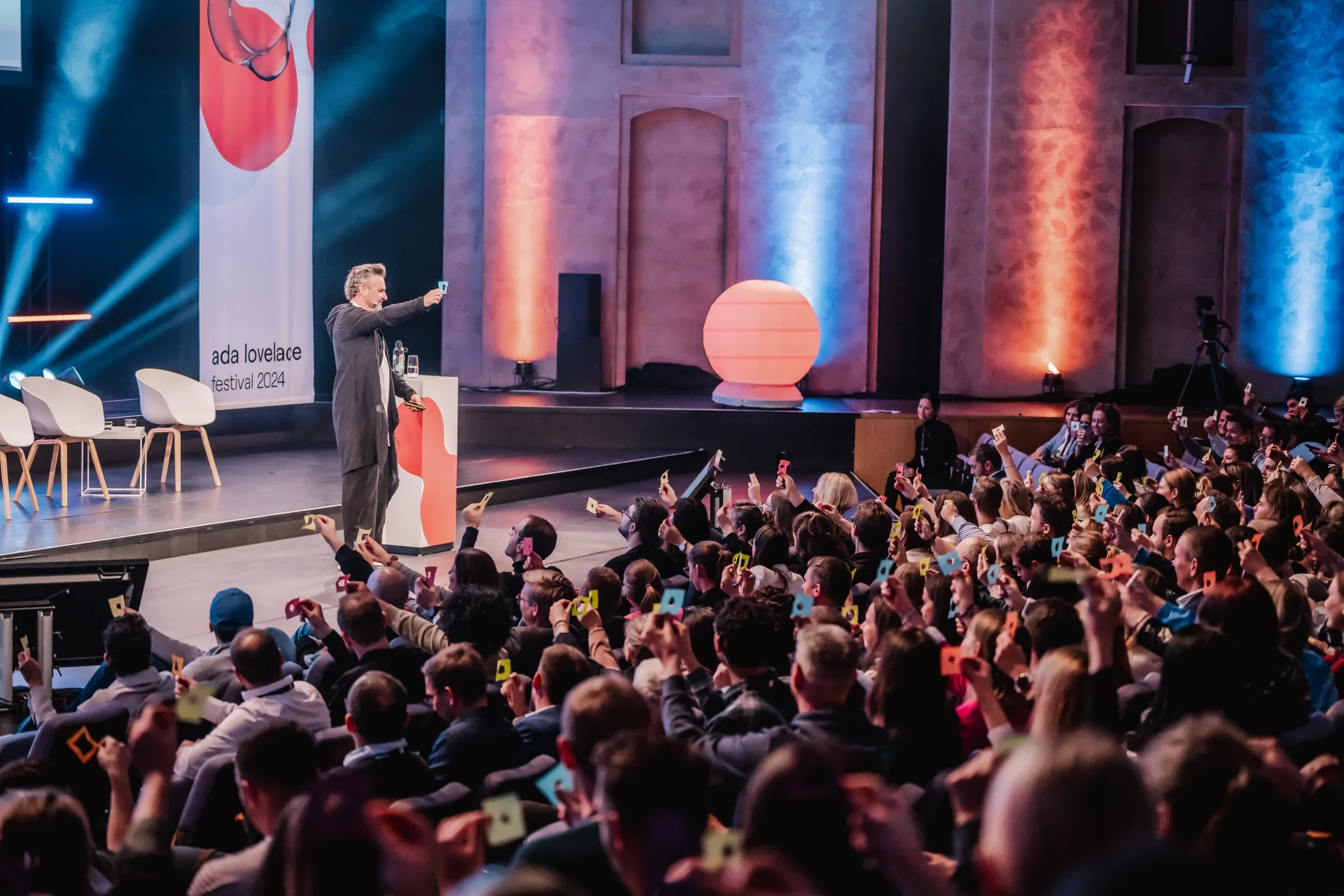 Dr. Frederik G. Pferdt keynote at Ada Lovelace Festival